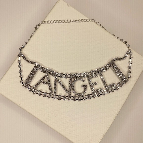 Angel Rhinestone Choker - Picture 3 of 3